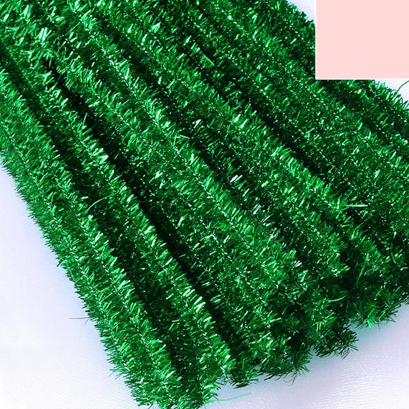 Chenille Stems Glitter – Sparkling & Flexible for DIY Crafts