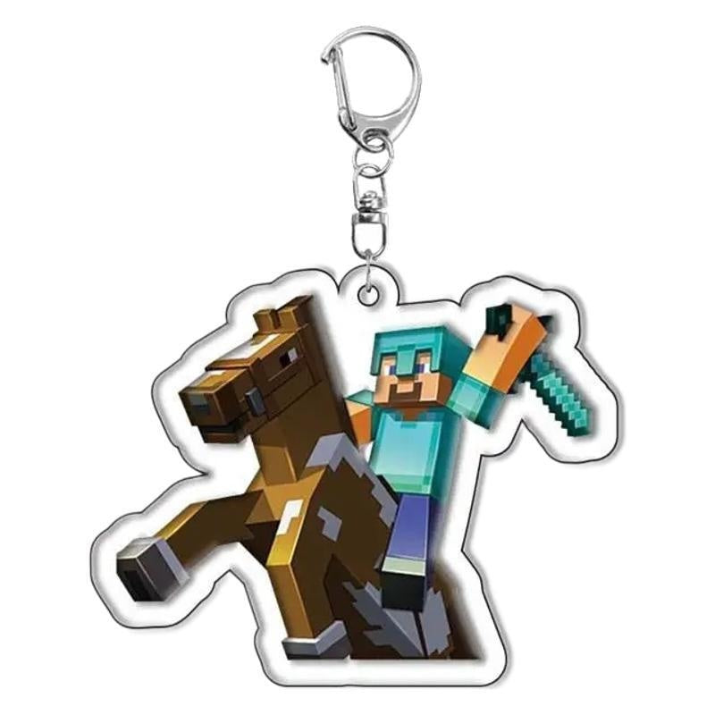 Cute Acrylic Keychain Charms – 12PCS Set