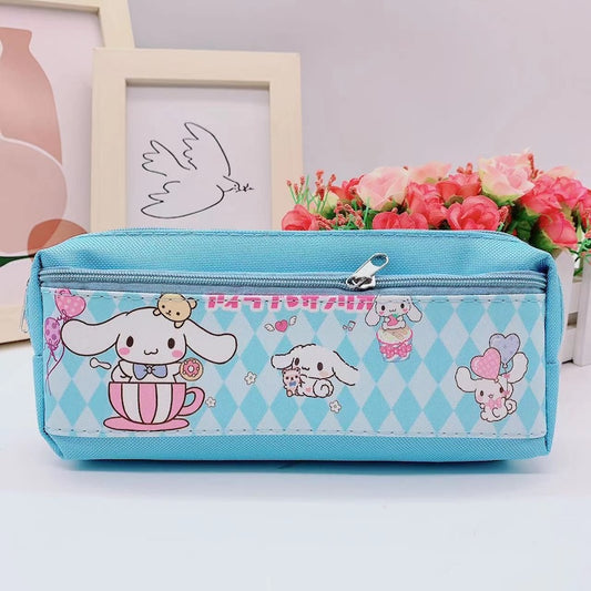 Cute Cartoon Fabric Pencil Case for Kids