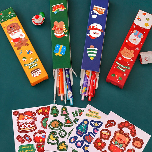 Christmas Mystery Box Gift Set – 5-Piece Surprise Stationery Kit