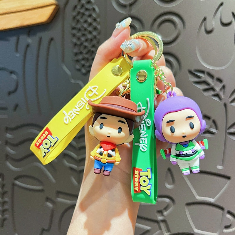 Cartoon Soft Silicone Keychain