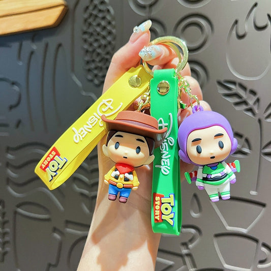 Cartoon Soft Silicone Keychain