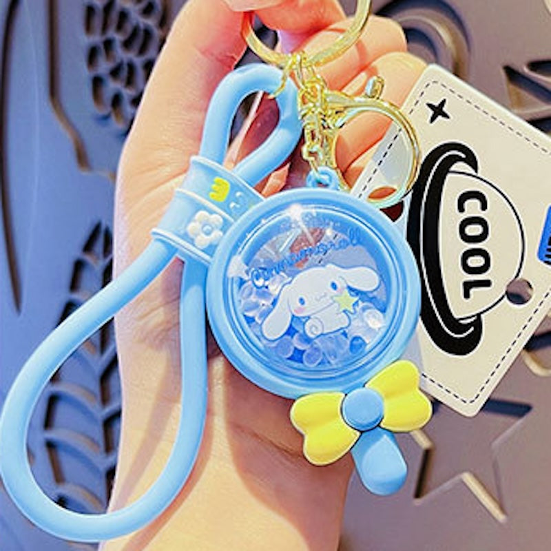 Sanrio Shaking Scented Bead Cartoon Keychain
