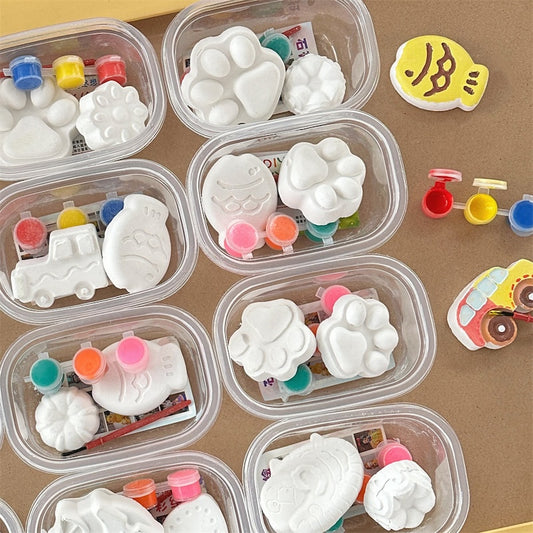Cute Plaster Painting DIY Kit for Kids – Creative Craft Set