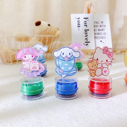 Sanrio Acrylic Stamp Set – 10PCS Assorted