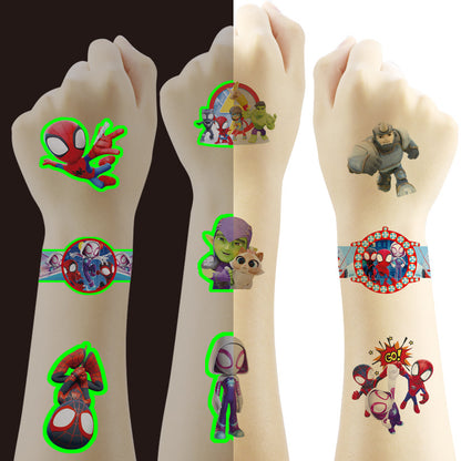 Kids Temporary Tattoos 4 Sheets Gift Set