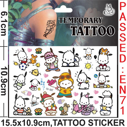 Temporary Tattoos for Kids Single Pack