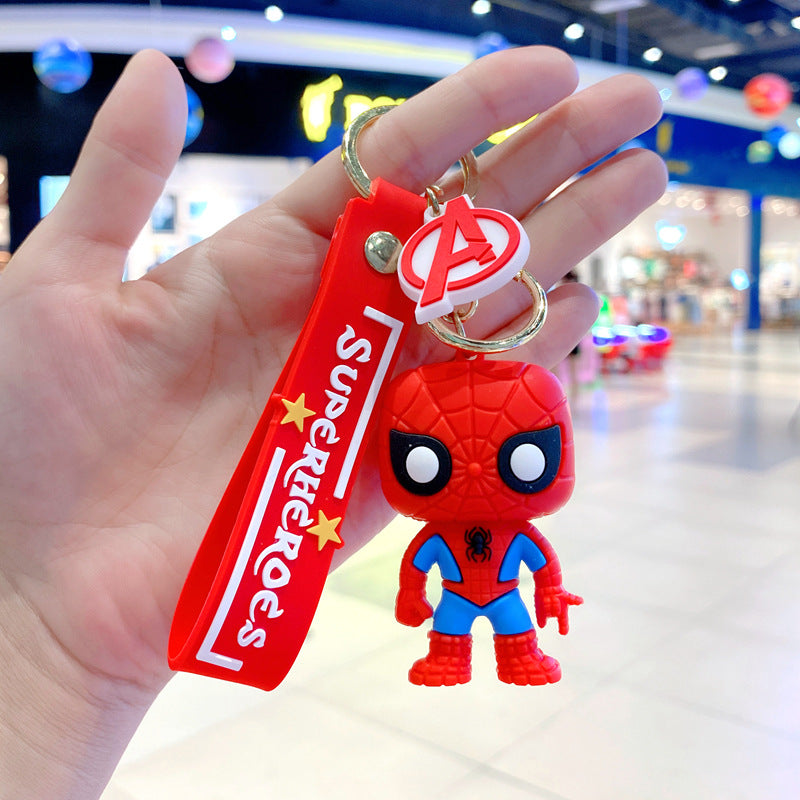 Cartoon Soft Silicone Keychain