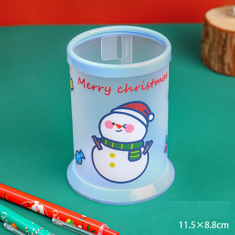Christmas DIY Pen Holder – Foldable Desktop Organizer