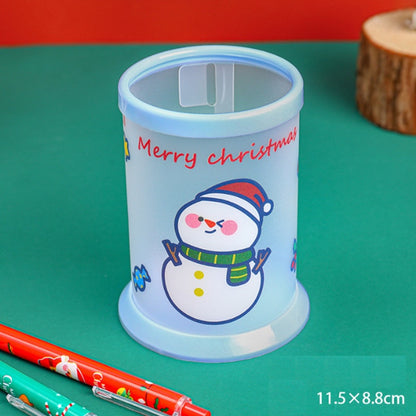 Christmas DIY Pen Holder – Foldable Desktop Organizer