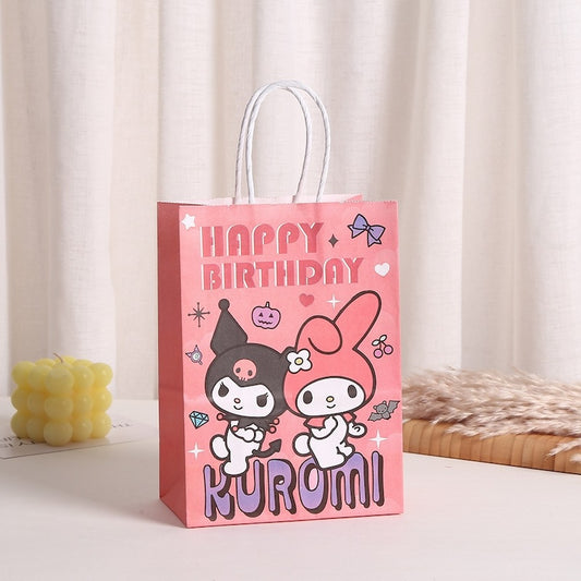 Cartoon Paper Gift Bag with Handle