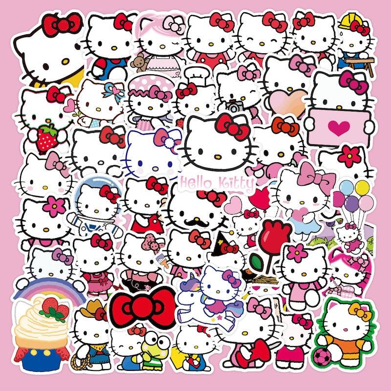 50PCS DIY Waterproof Stickers