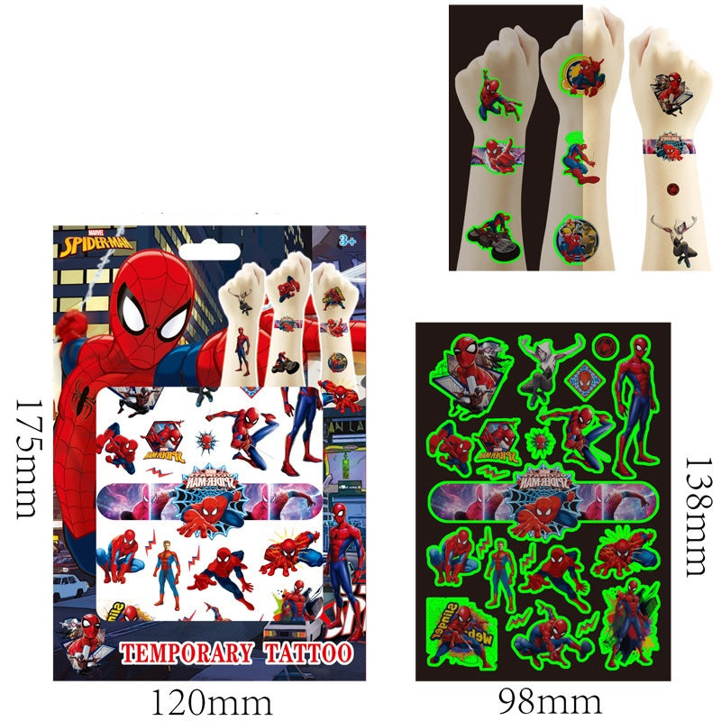 Kids Temporary Tattoos 4 Sheets Gift Set