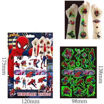 Kids Temporary Tattoos 4 Sheets Gift Set