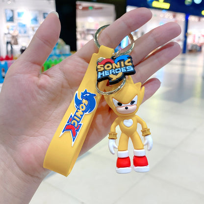 Cartoon Soft Silicone Keychain