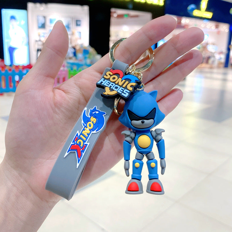 Cartoon Soft Silicone Keychain