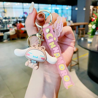 Cartoon Soft Silicone Keychain