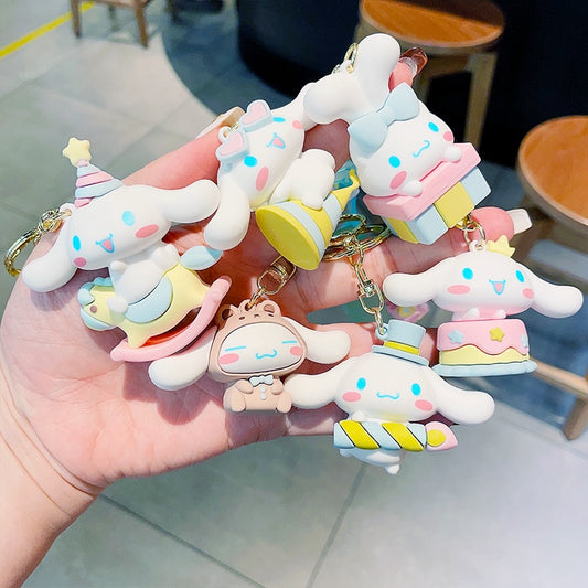 Cartoon Soft Silicone Keychain