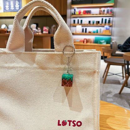 Light-Up Cube Keychain