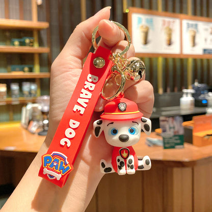 Cartoon Soft Silicone Keychain