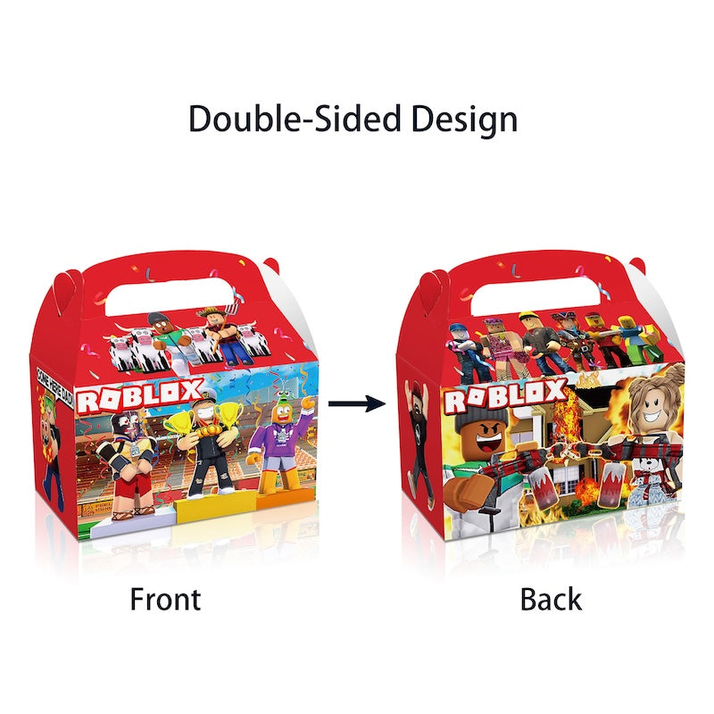 Double-Sided Party Favor Gift Boxes (12PCS Set)