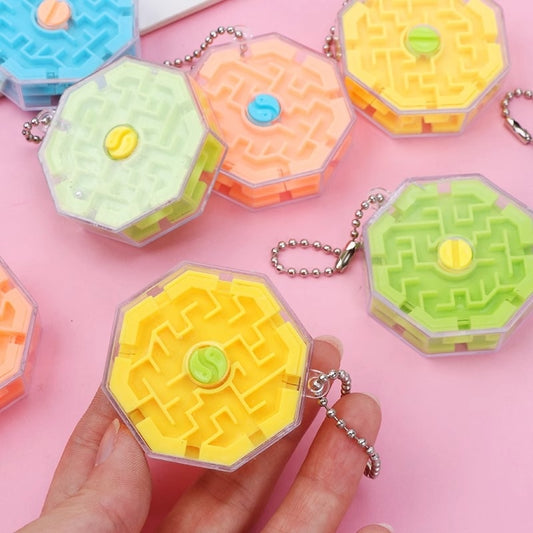 3D Ten-Sided Maze Ball Puzzle