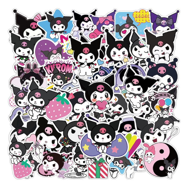 50PCS DIY Waterproof Stickers