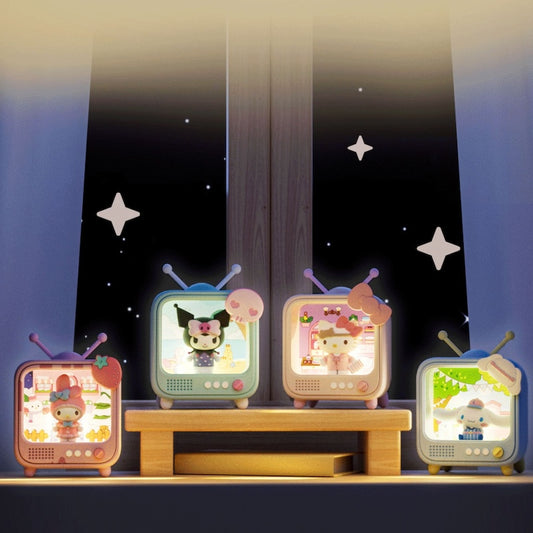 TV-Shaped Light-Up Figure