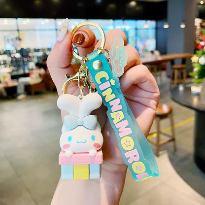 Cartoon Soft Silicone Keychain