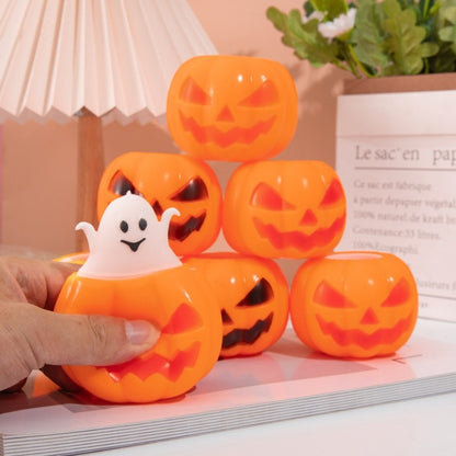 Halloween Peekaboo Pumpkin Squishy Toy