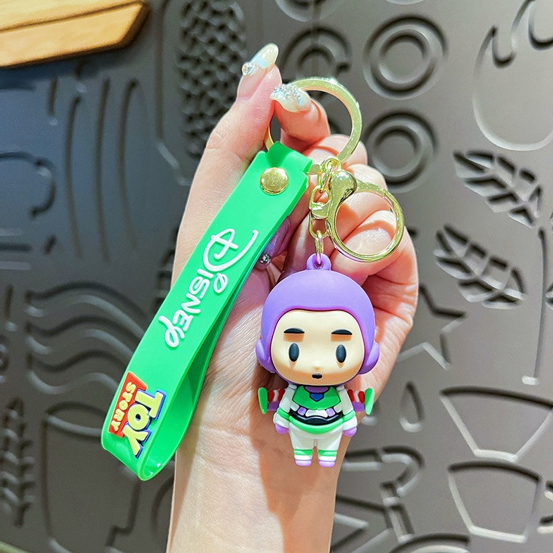 Cartoon Soft Silicone Keychain