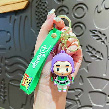 Cartoon Soft Silicone Keychain
