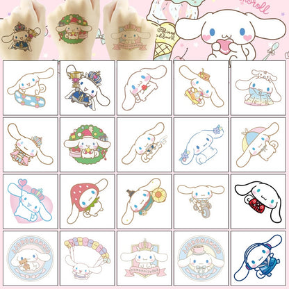 Kids Temporary Tattoo Stickers 5x5cm 20PCS Set