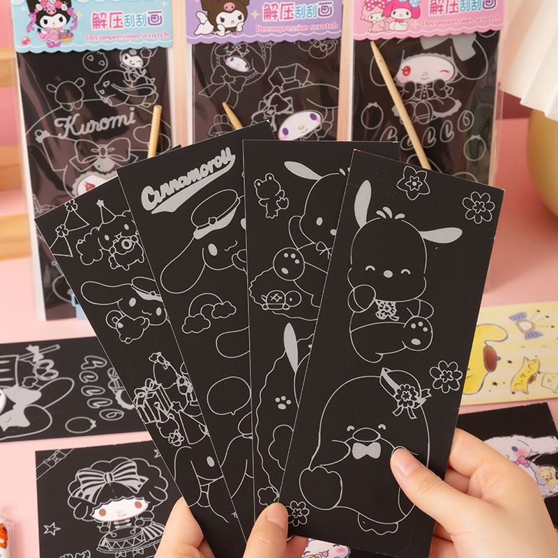 Scratch Art Note Set