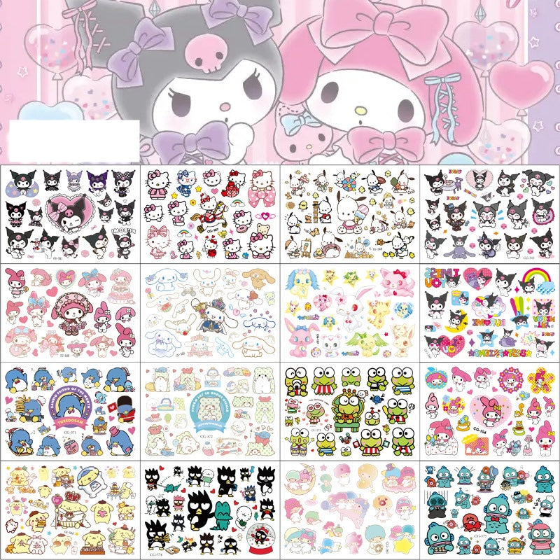 Temporary Tattoos for Kids Single Pack