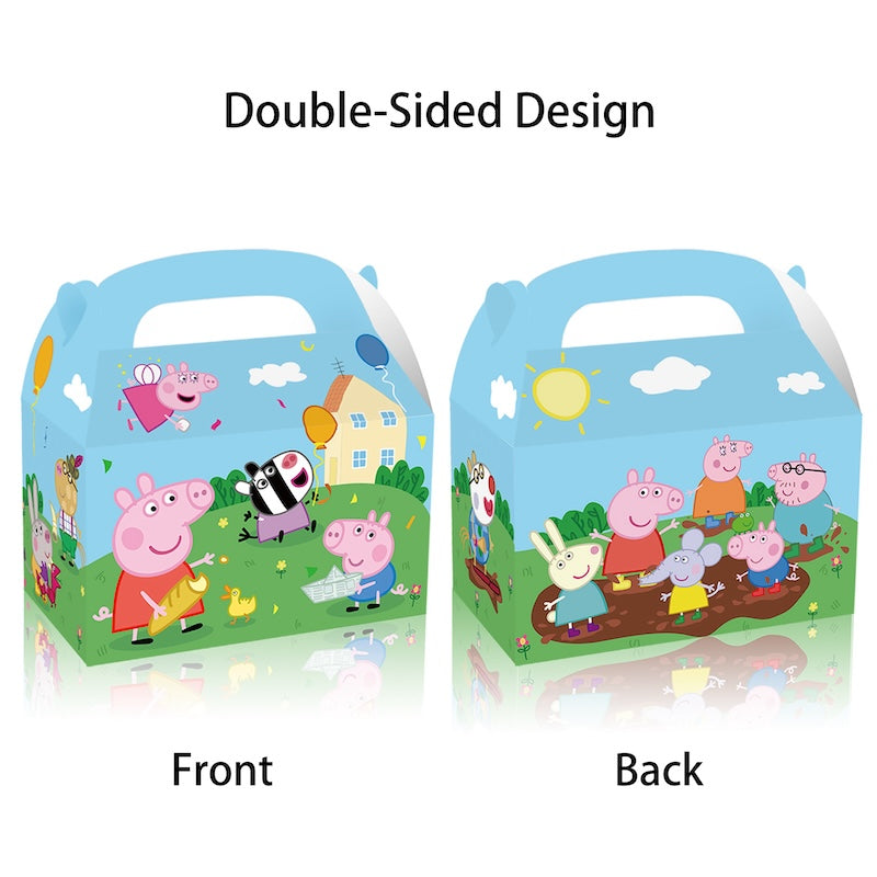 Double-Sided Party Favor Gift Boxes (12PCS Set)