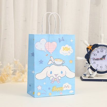 Cartoon Paper Gift Bag with Handle