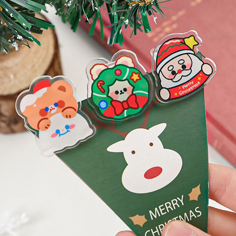 Christmas Acrylic Clips – DIY Sealing Clips