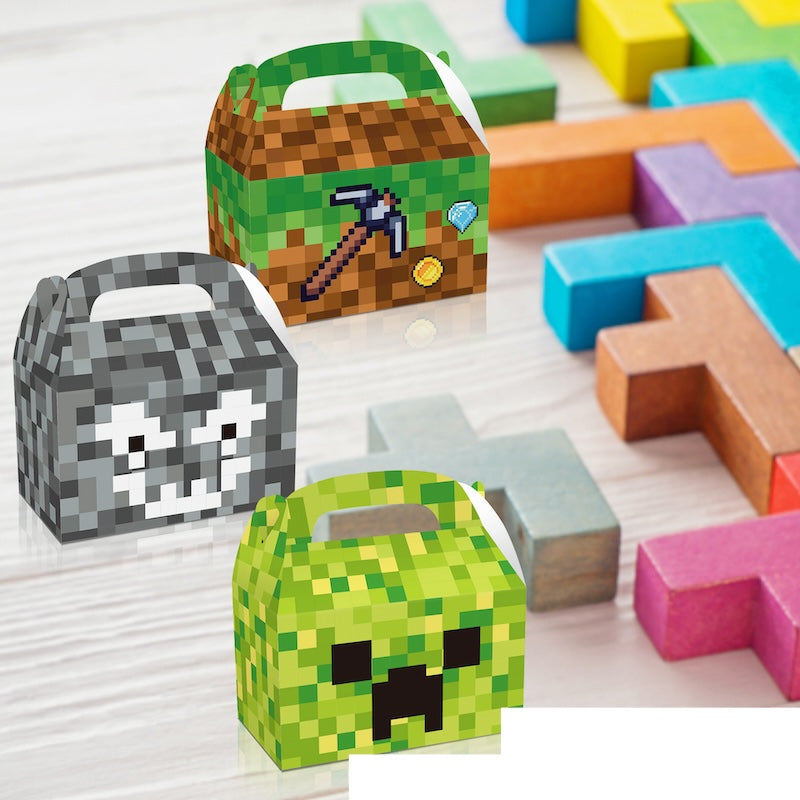 Double-Sided Party Favor Gift Boxes (12PCS Set)