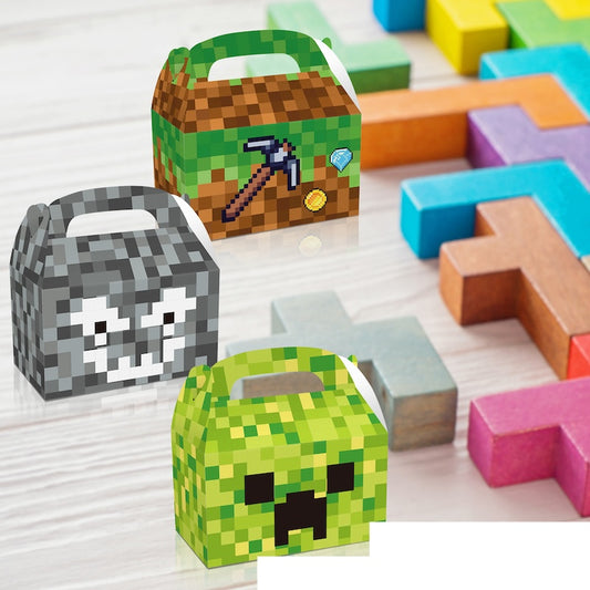 Double-Sided Party Favor Gift Boxes (12PCS Set)