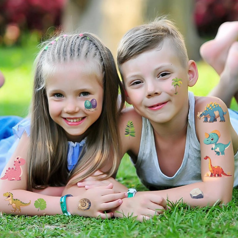 Cute Temporary Tattoos 10 Sheets - Dinosaurs