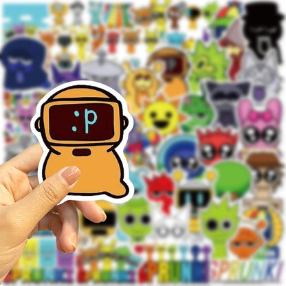 50PCS DIY Waterproof Stickers