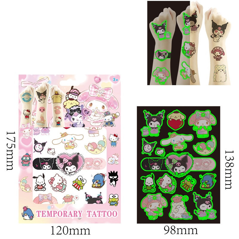 Kids Temporary Tattoos 4 Sheets Gift Set