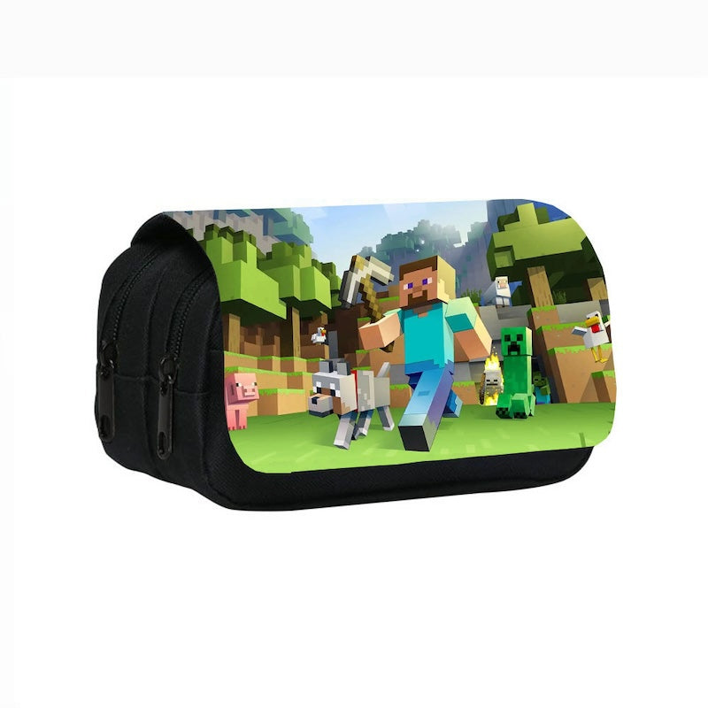 Double-Layer Pencil Case