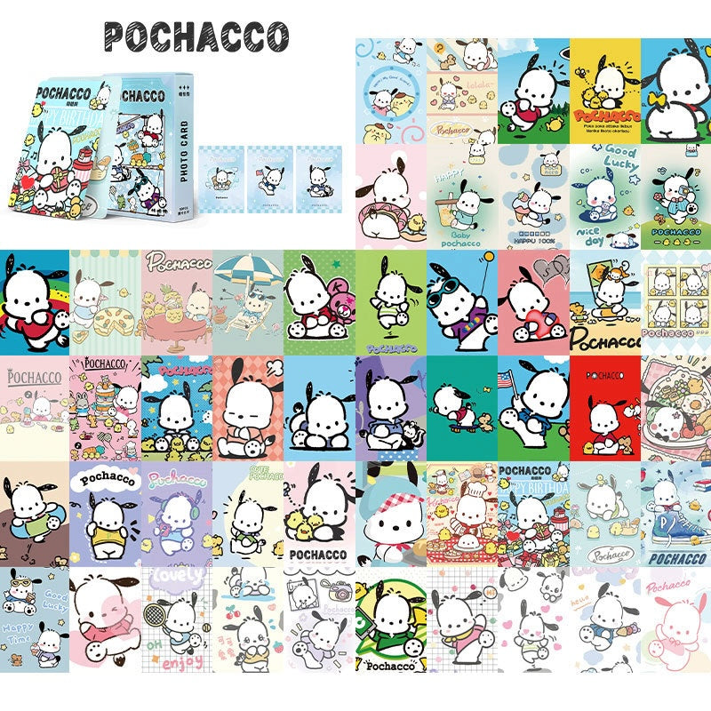 Sanrio Holographic Card Collection – 50PCS Box Set