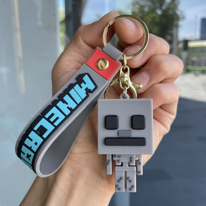 Cute Cartoon Silicone Keychain