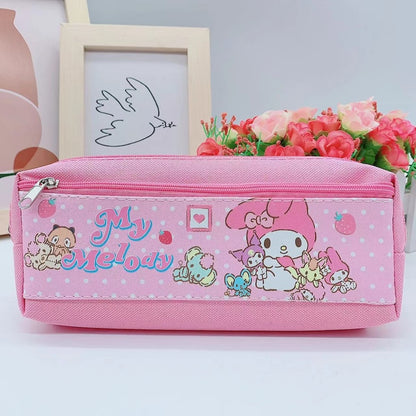 Cute Cartoon Fabric Pencil Case for Kids