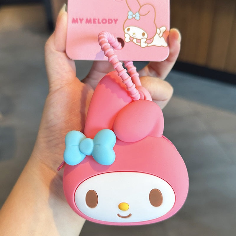 Cute Cartoon Silicone Coin Purse for Kids