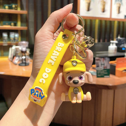 Cartoon Soft Silicone Keychain
