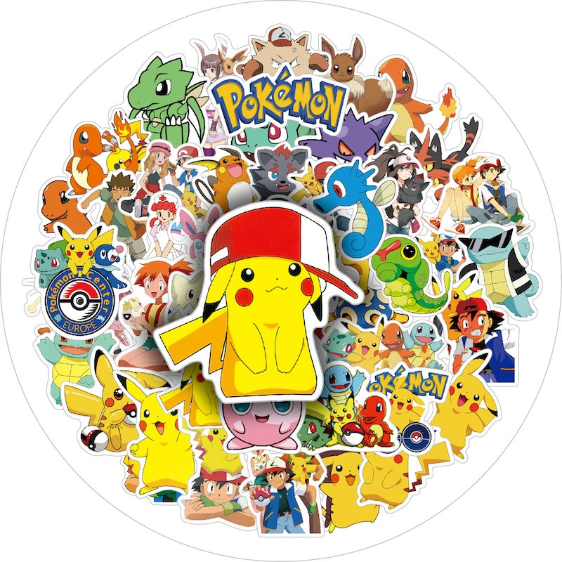50PCS DIY Waterproof Stickers